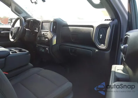 2024 Chevrolet Silverado 1500 2Wd Short Bed Custom z USA, uszkodzony, nr VIN 1GCPABEKXRZ309405